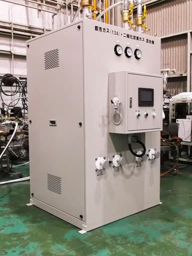 ガスエンジン実験用